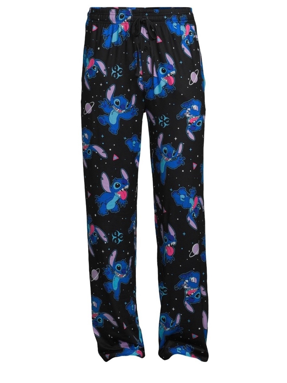 Stitch In Space Adult Men's Apparel, All Over Print Graphic Sleep Pant